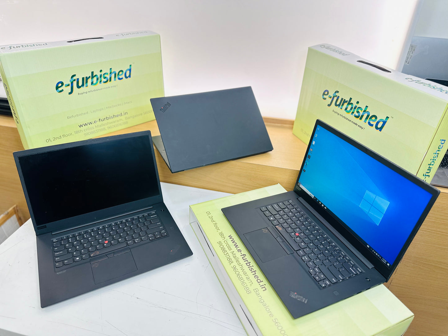 REFURBISHED LENOVO THINKPAD P1 Gen 1 (CORE i7 8TH GEN/15.6"/4GB NVIDIA® Quadro® P1000/1 YEAR WARRANTY)