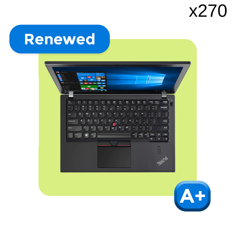 REFURBISHED LENOVO THINKPAD x270 (CORE i7 6TH GEN/12.5