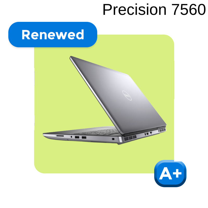 REFURBISHED Dell Precision 7560 (CORE i7 11850H 11TH GEN/15.6"/4GB NVIDIA® Quadro T2000/1 YEAR WARRANTY)