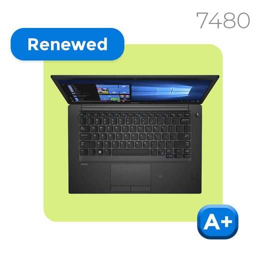 REFURBISHED DELL LATITUDE 7480 (Core i7 7th/14" Touch/1 YEAR WARRANTY)
