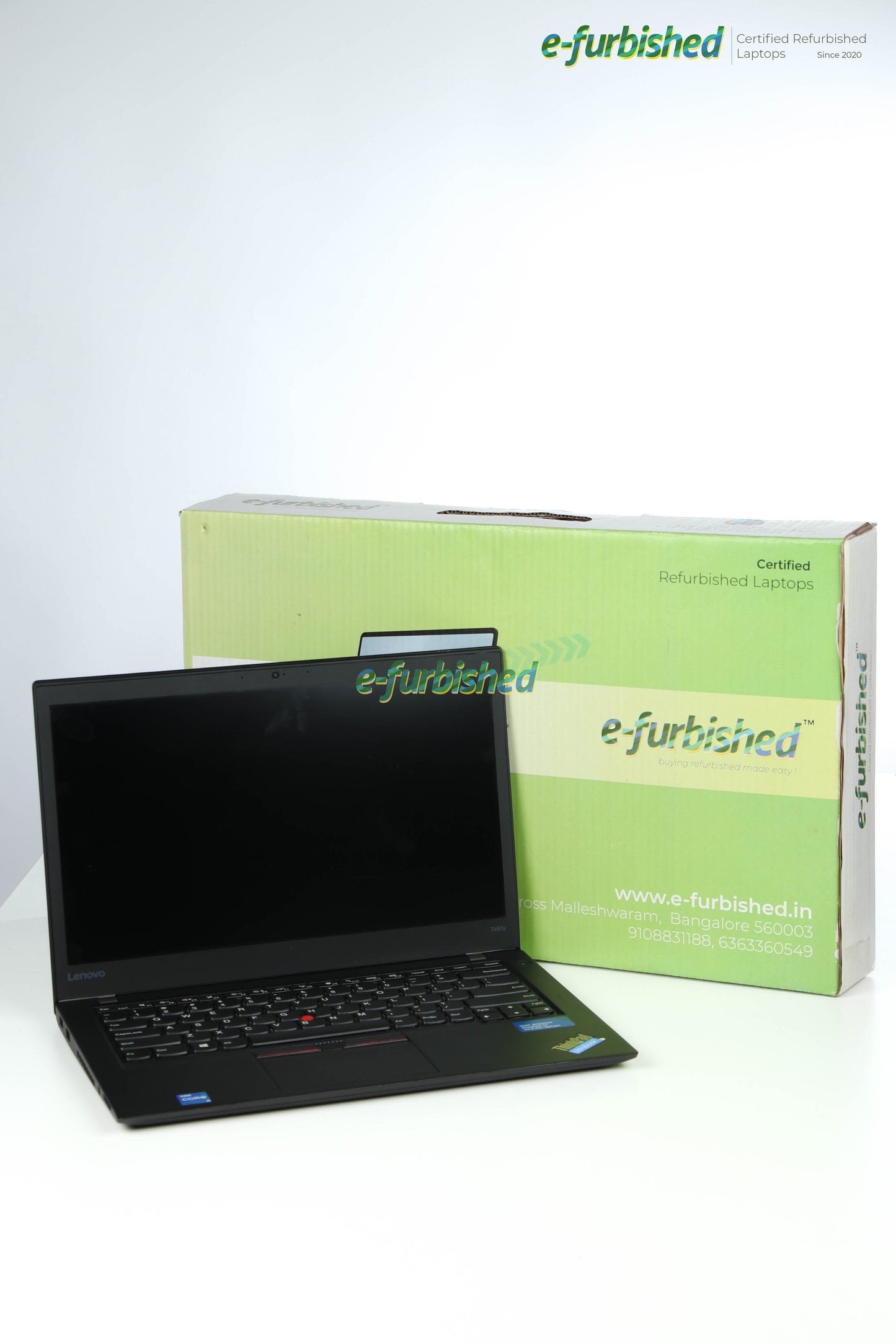 REFURBISHED LENOVO THINKPAD T460s (CORE i5 6TH GEN/14"/Fixed Warranty)