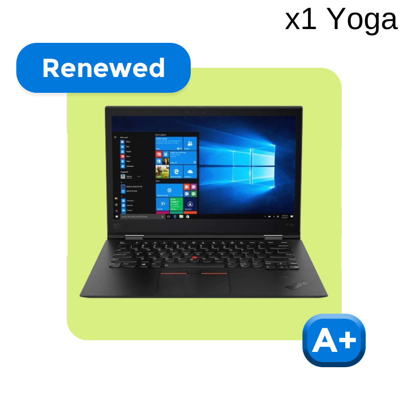 REFURBISHED LENOVO THINKPAD x1 Yoga (CORE i7 7TH GEN/14" 2in1 Touch/1 YEAR WARRANTY)