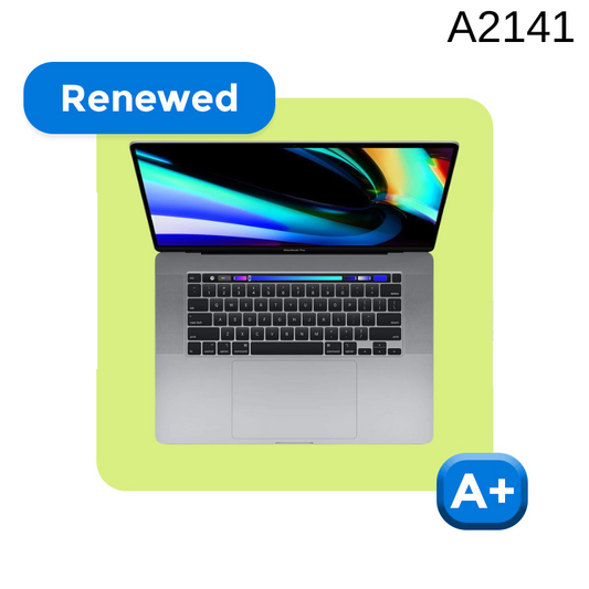 REFURBISHED Macbook Pro A2141 2020/2021 (i7/16gb/512GB/1 Year/Touchbar/16" Retina/4GB Graphics)