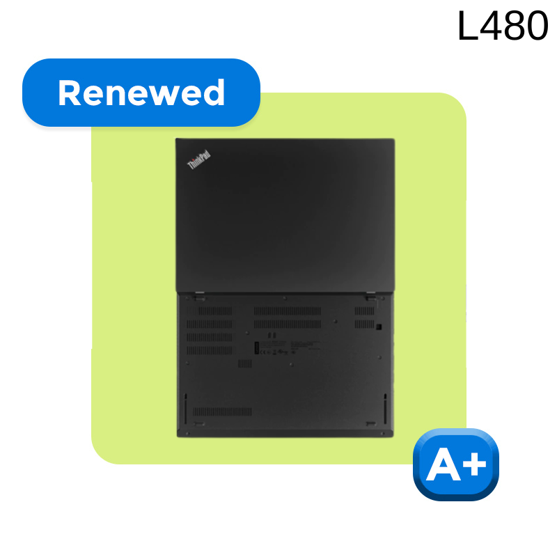 REFURBISHED LENOVO THINKPAD L480 (CORE i5 8TH GEN/14"/1 YEAR WARRANTY)