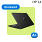 Refurbished HP 14 (Core i5 10th GEN/ 14" /1 Year Warranty)