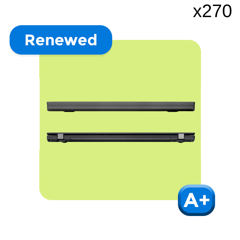 REFURBISHED LENOVO THINKPAD x270 (CORE i7 7TH GEN/12.5"/1 YEAR WARRANTY)