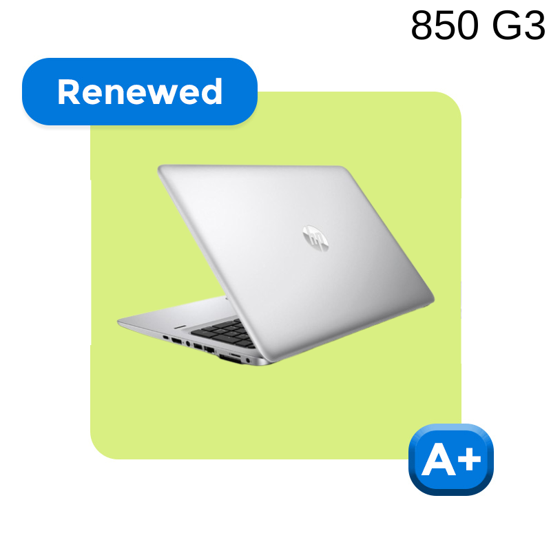 REFURBISHED HP ELITEBOOK 850 G3 (Core i7 6th/15.6"/1 YEAR Warranty)