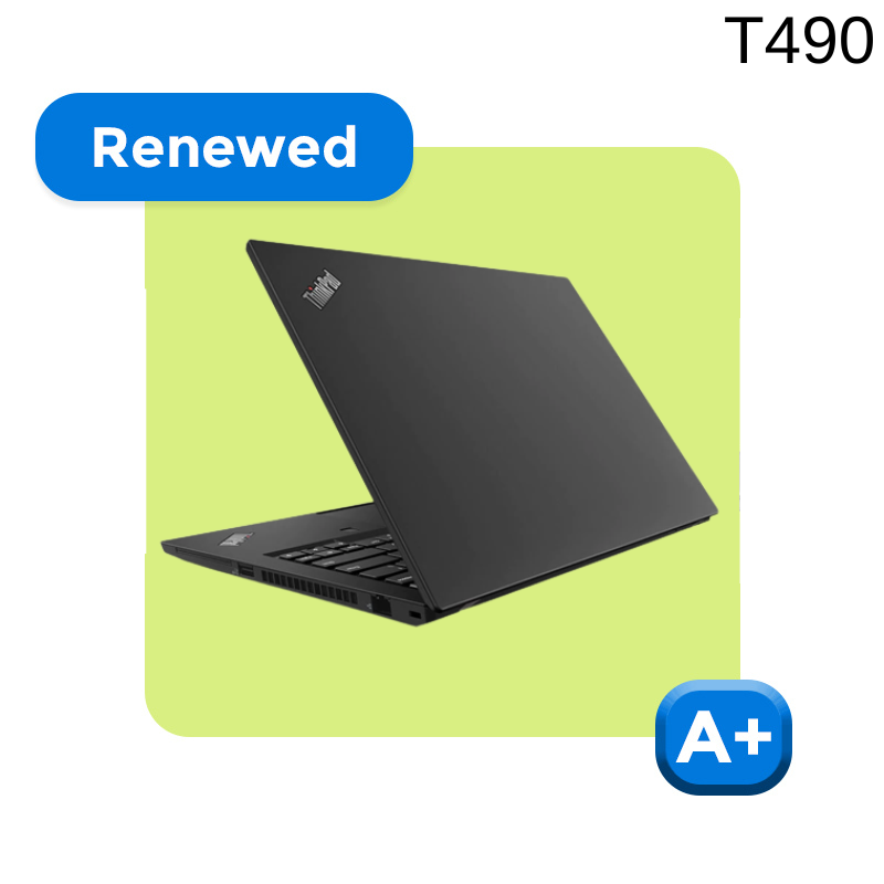 REFURBISHED LENOVO THINKPAD T490 (CORE i5 10TH GEN/14"/1 YEAR WARRANTY)