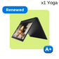 REFURBISHED LENOVO THINKPAD x1 Yoga (CORE i7 6TH GEN/14" 2in1 Touch/1 YEAR WARRANTY)