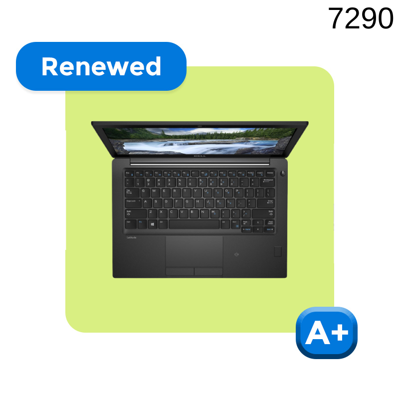 Refurbished Dell Latitude 7290 (Core i5 8th GEN/ 12.5"/1 Year Warranty)