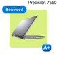 REFURBISHED Dell Precision 7560 (CORE i7 11850H 11TH GEN/15.6"/4GB NVIDIA® Quadro T2000/1 YEAR WARRANTY)