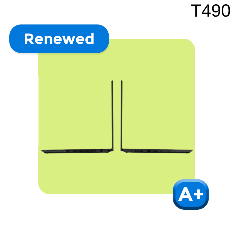 REFURBISHED LENOVO THINKPAD T490 (CORE i5 10TH GEN/14"/1 YEAR WARRANTY)