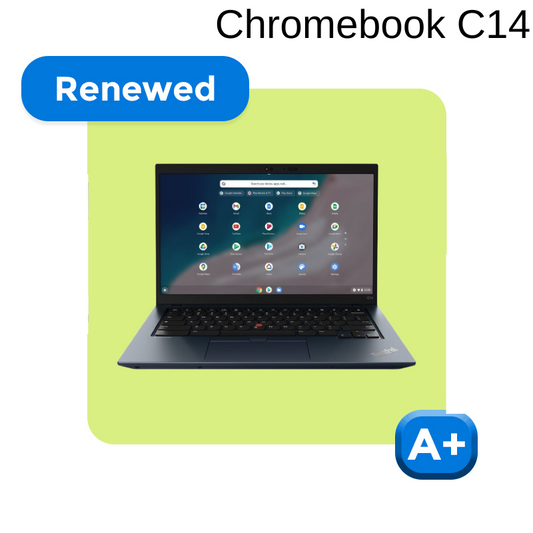 REFURBISHED LENOVO ThinkPad C14 Chromebook (Core i5 12th/14" Touch/1 Year Warranty/ChromeOS)