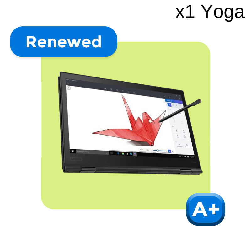 REFURBISHED LENOVO THINKPAD x1 Yoga (CORE i7 6TH GEN/14" 2in1 Touch/1 YEAR WARRANTY)