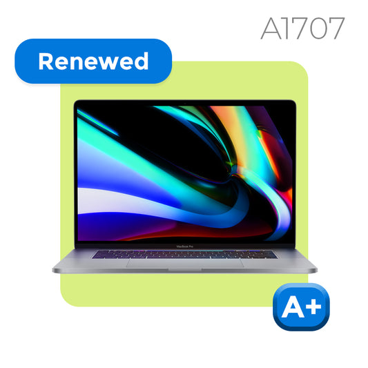 REFURBISHED Macbook Pro A1707 2017 (i7/16gb/512GB/1 Year/Toucbar/15" Retina)